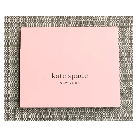 NEW KATE SPADE ♠️ Paper Bag/ Fold Over Gift Box/2 Tissues & Sticker Gifting Set - Picture 3 of 4